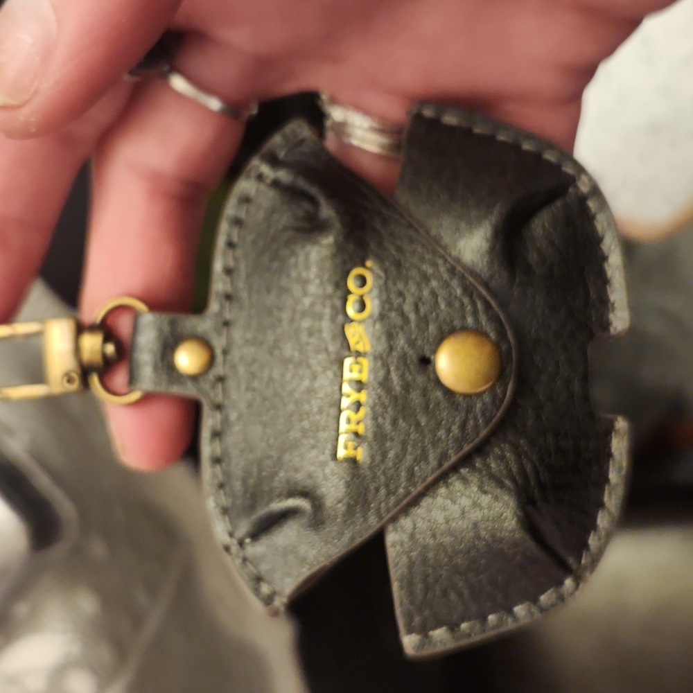 Frye and co. Leather Ear bud holder